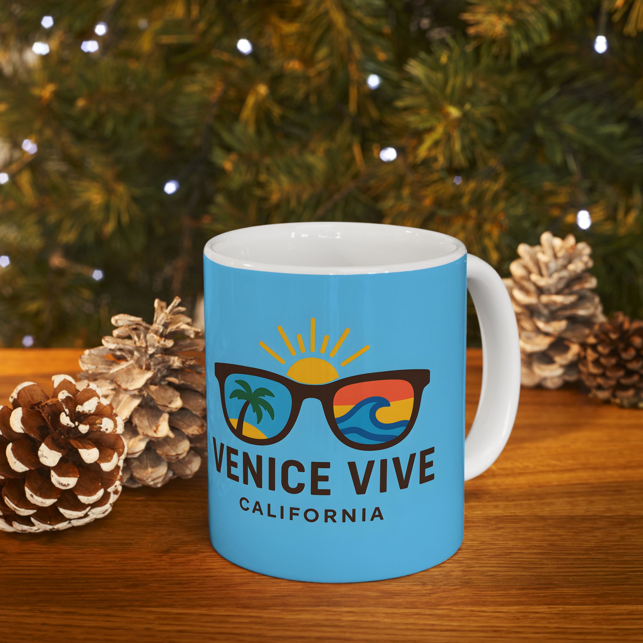 Venice Vive LOGO Ceramic Mug (11oz)