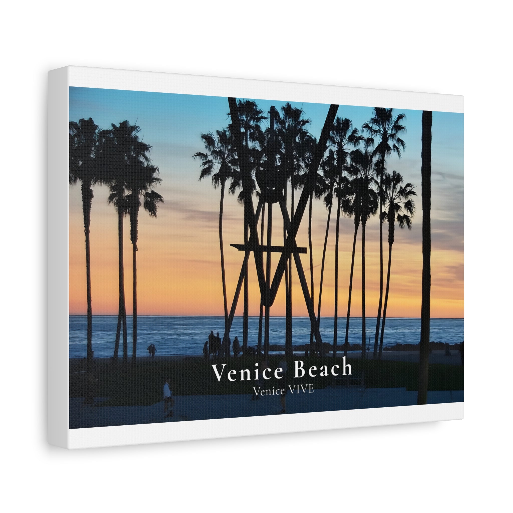 Venice Beach Sign Canvas Print – Venice VIVE | Matte Canvas, Stretched, 1.25"