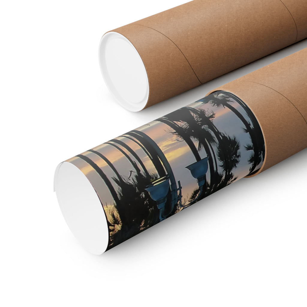 Venice Beach Captured by Live Camera | Matte Horizontal Posters