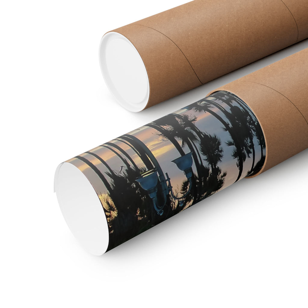 Venice Beach Captured by Live Camera | Matte Horizontal Posters