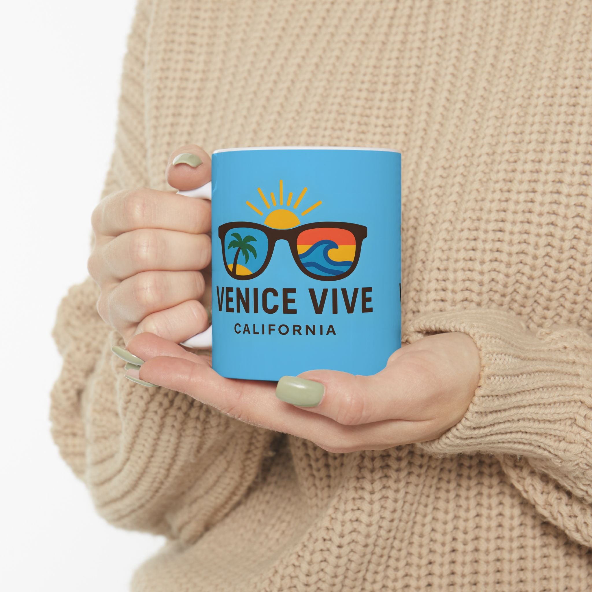Venice Vive LOGO Ceramic Mug (11oz)