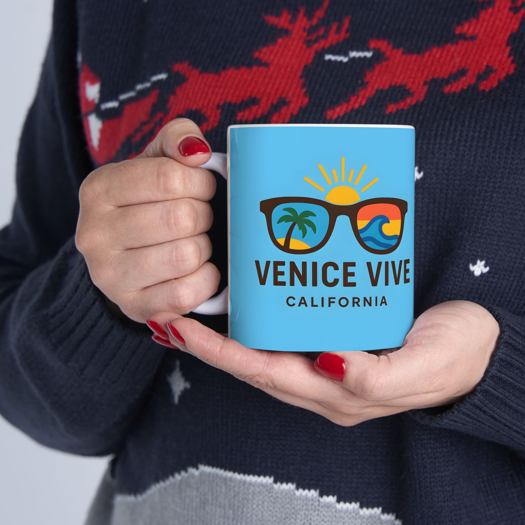 Venice Vive LOGO Ceramic Mug (11oz)