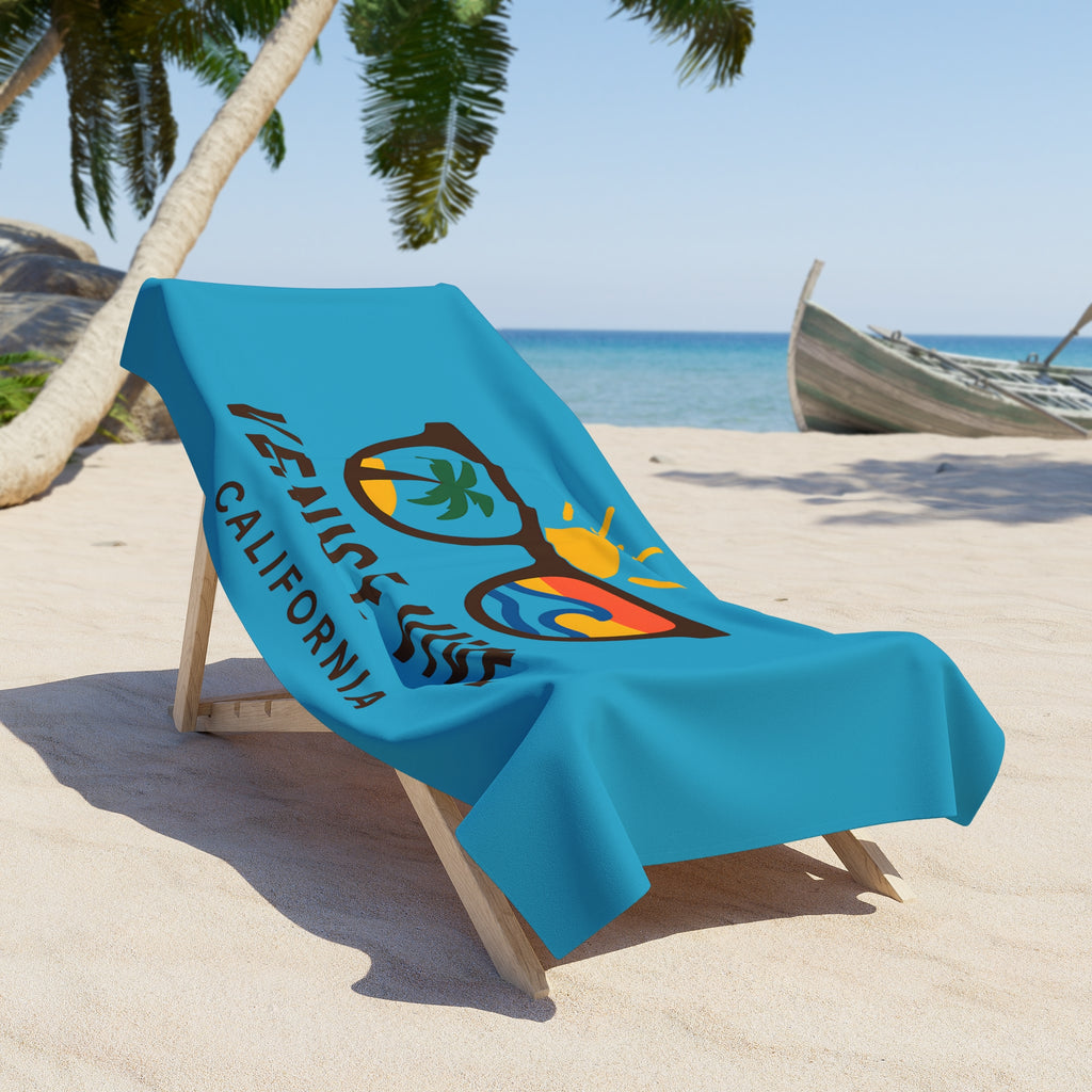 Venice Vive Logo Beach Towel