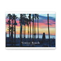 Venice Beach Sunset Canvas Print – Venice VIVE | Matte Canvas, Stretched Wall Art | 1.25"