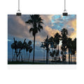 Venice Beach Captured by Live Camera | Matte Horizontal Posters