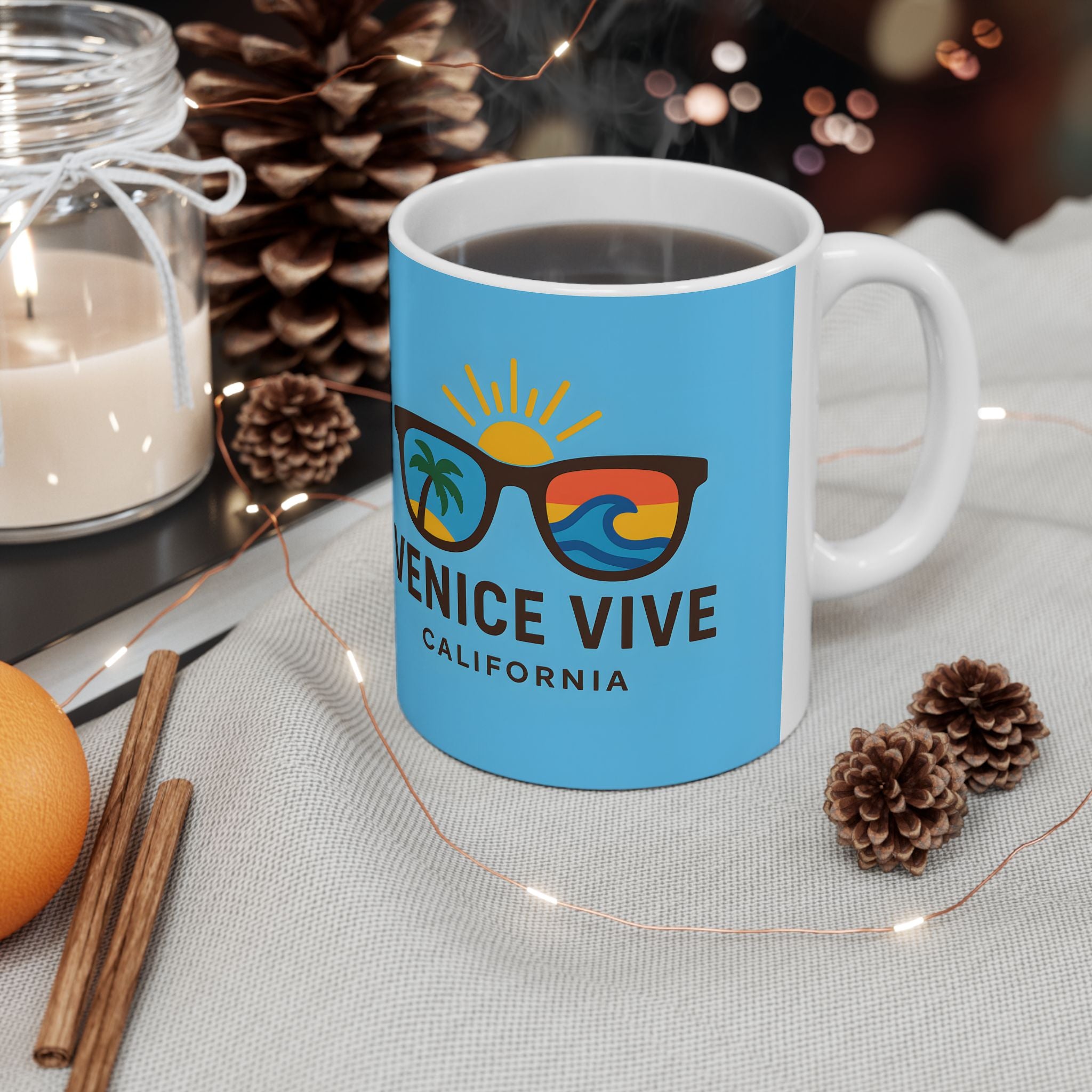Venice Vive LOGO Ceramic Mug (11oz)